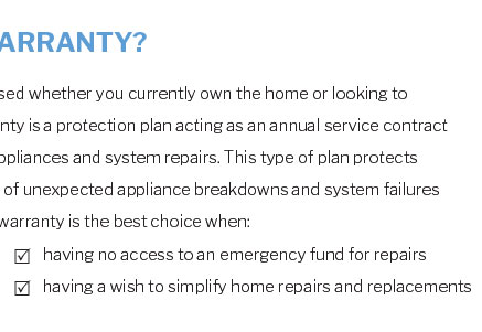 appliance warranty minot